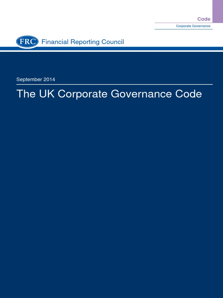 UK Corporate Governance Code